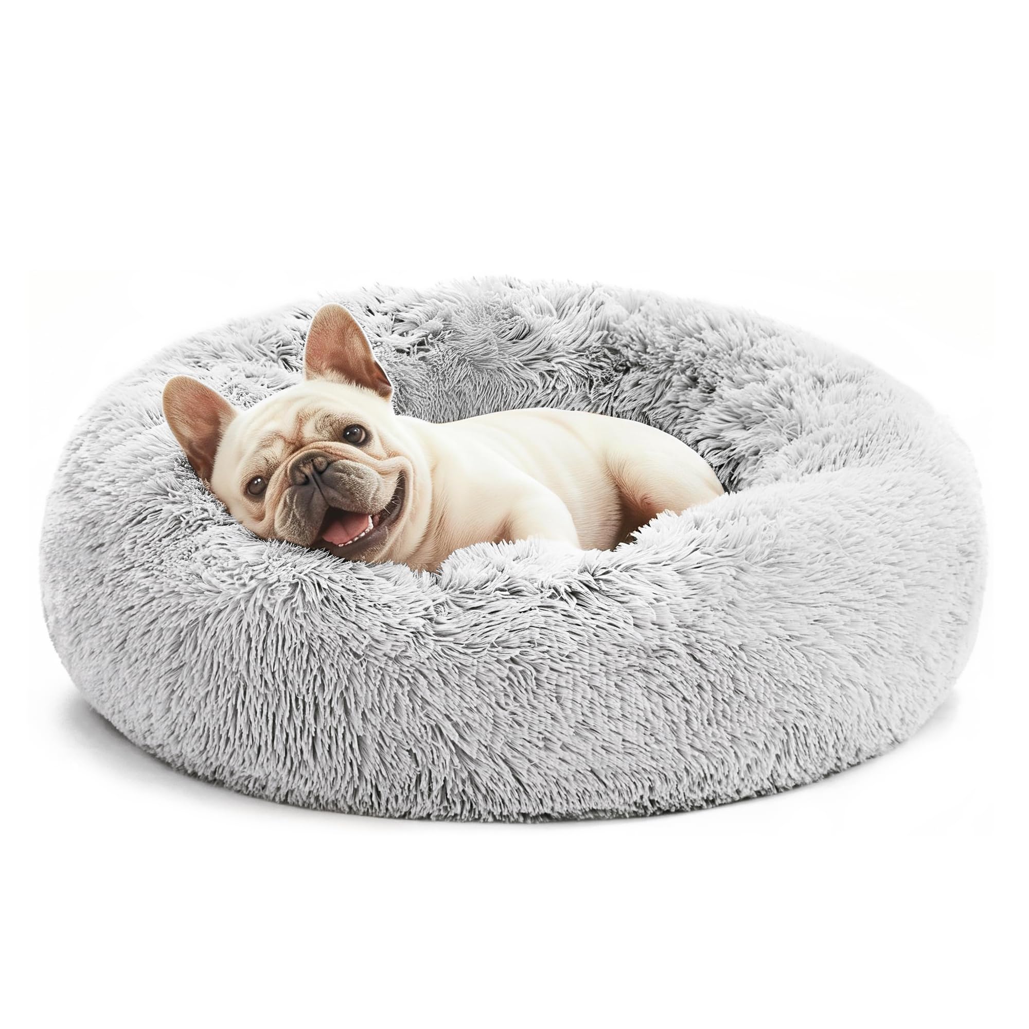 Love's cabin lit donut face avant montrant confort et bord protecteur
