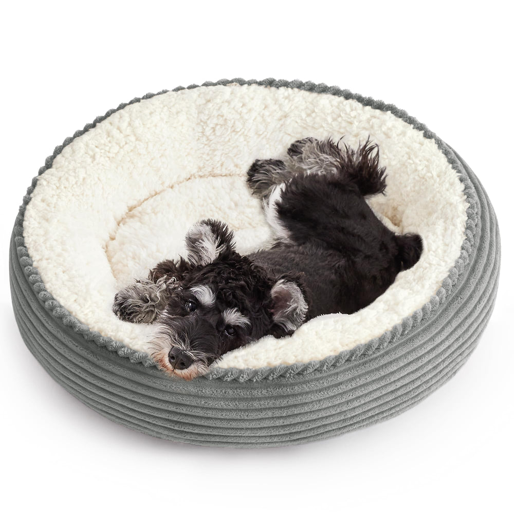 Love's cabin vue avant du lit donut et bord relevé pour confort