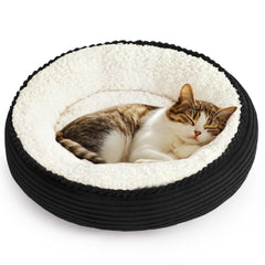 Love's cabin vue face du coussin donut montrant confort et entrée facile