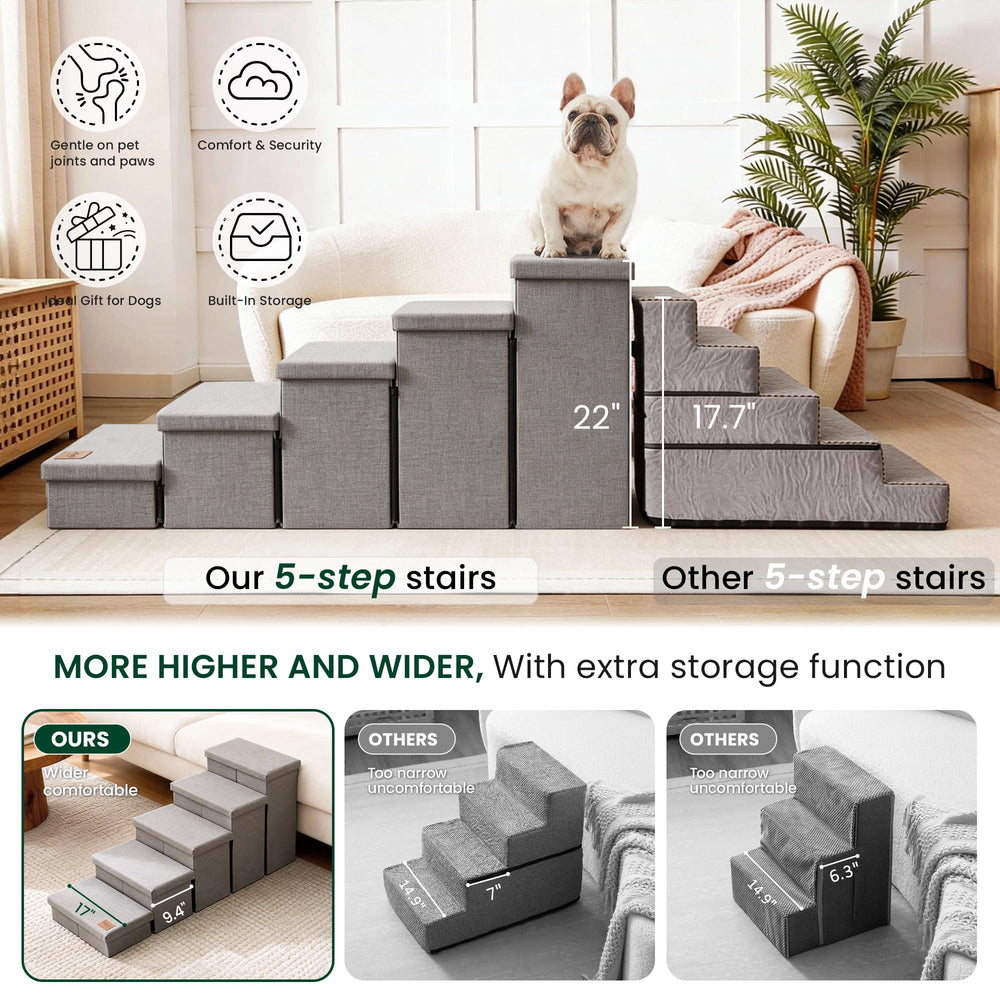 Love's cabin marches pliées pour rangement compact et gain de place