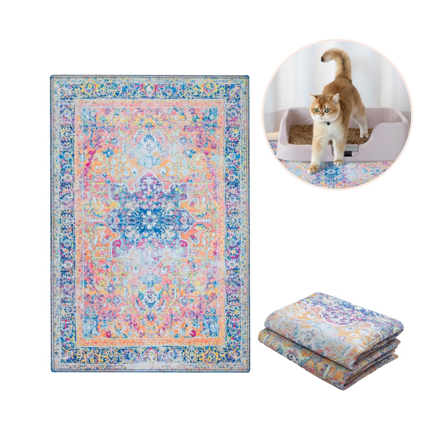 Lovewag tapis plié facile à ranger et transporter