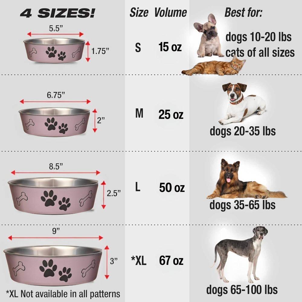 Loving Pets Bella Bowl posée dans une cuisine, s'intègre au décor