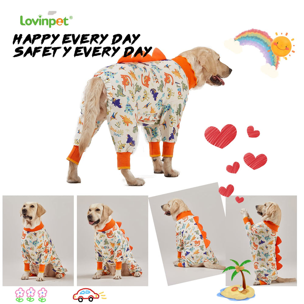LovinPet comparaison d'échelle sur grand chien, ajustement sécurisé