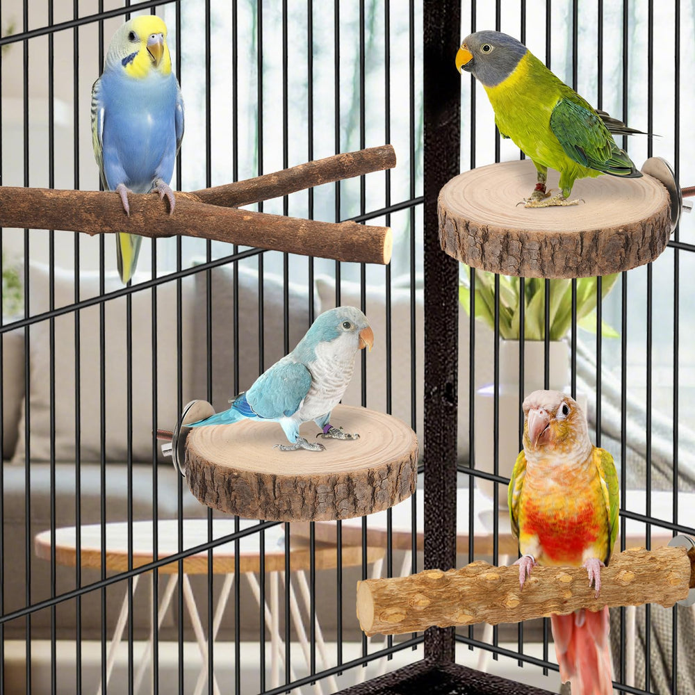 lovyoCoCo balançoire jute en usage améliore équilibre de l’oiseau