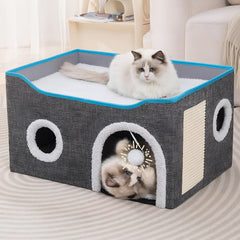 Loyareal visage avant de la maison chat, espace privé et confortable