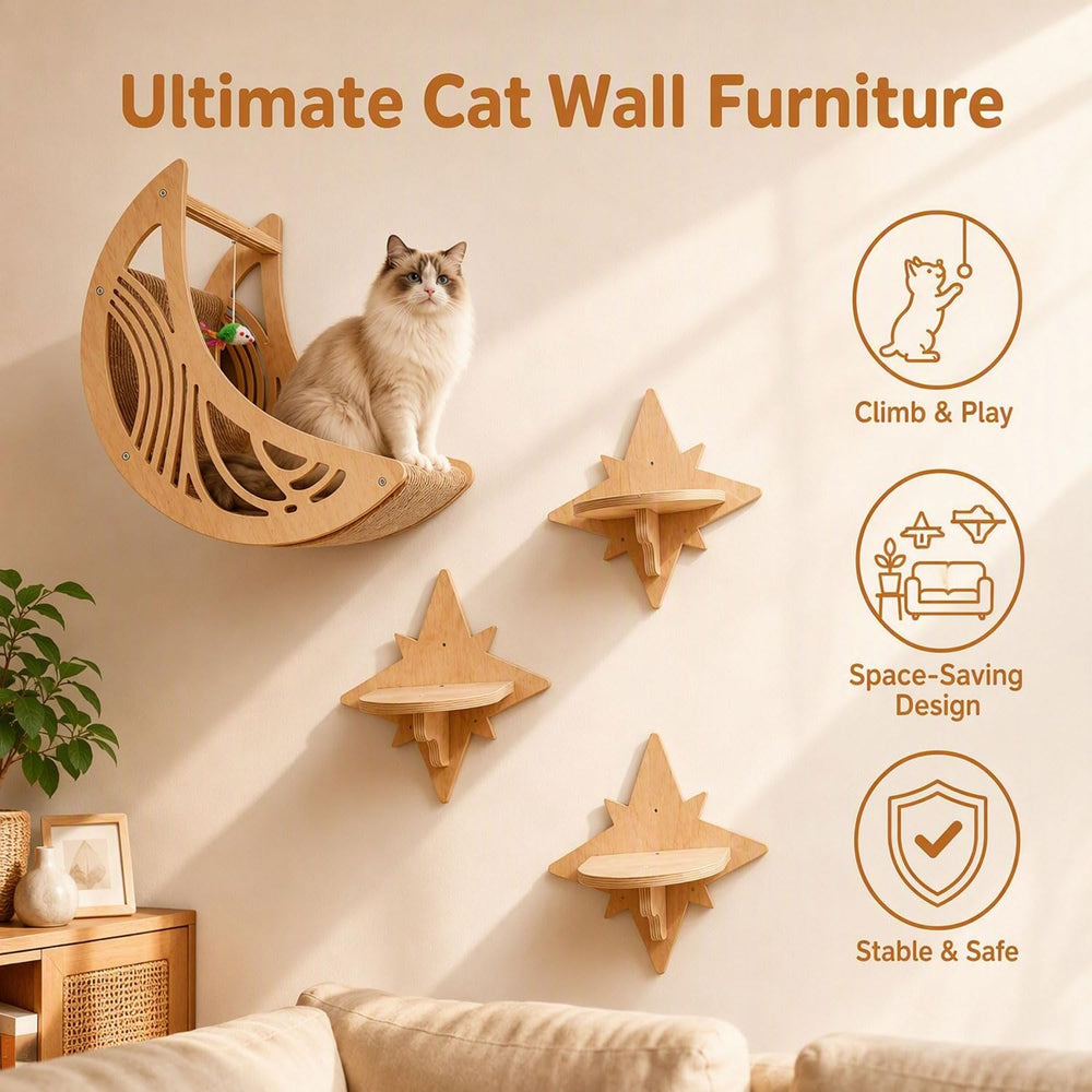 Lpydamo gros plan du hamac lune confort et soutien pour chat