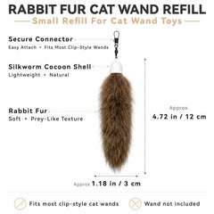 LuciPaw gros plan fourrure affichant texture douce pour stimulation tactile