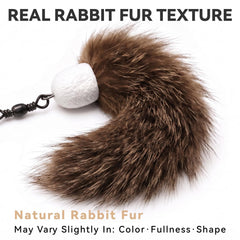 LuciPaw fixation sur baguette en action encourage exercice et chasse