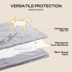 Luciphia face Sherpa moelleuse offre chaleur et sensation cocon