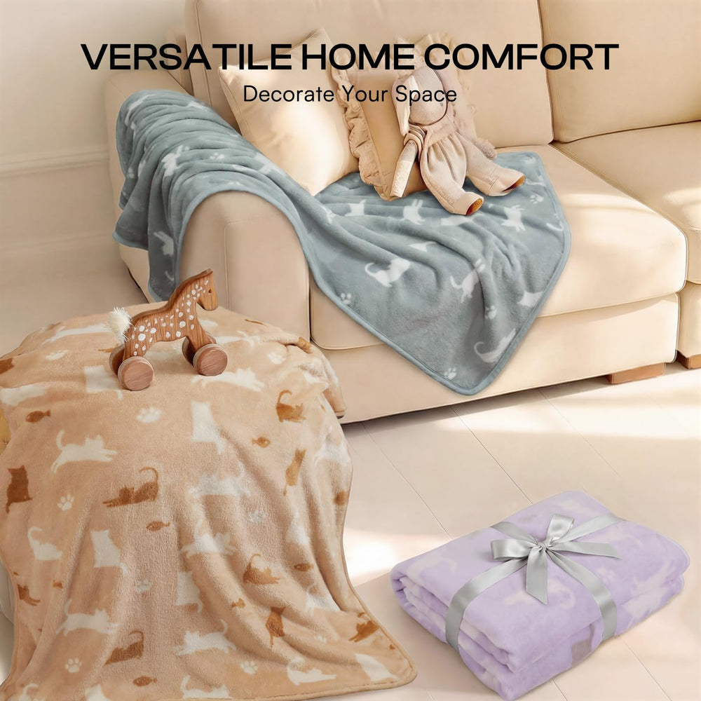 Luciphia plaid plié compact, facile à emporter pour voyage et sorties