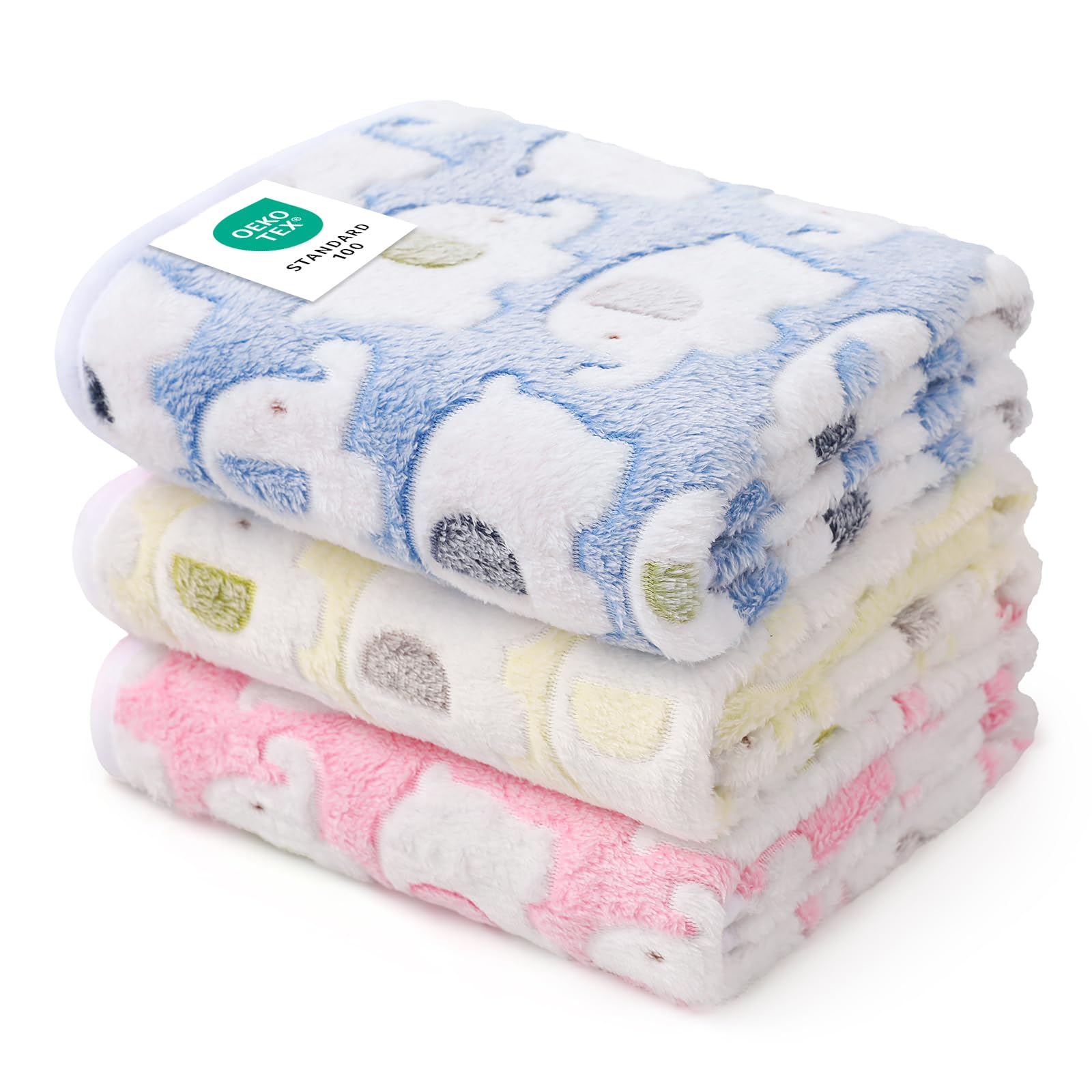 Luciphia packaging face avant montrant le lot de trois plaids, protection pratique