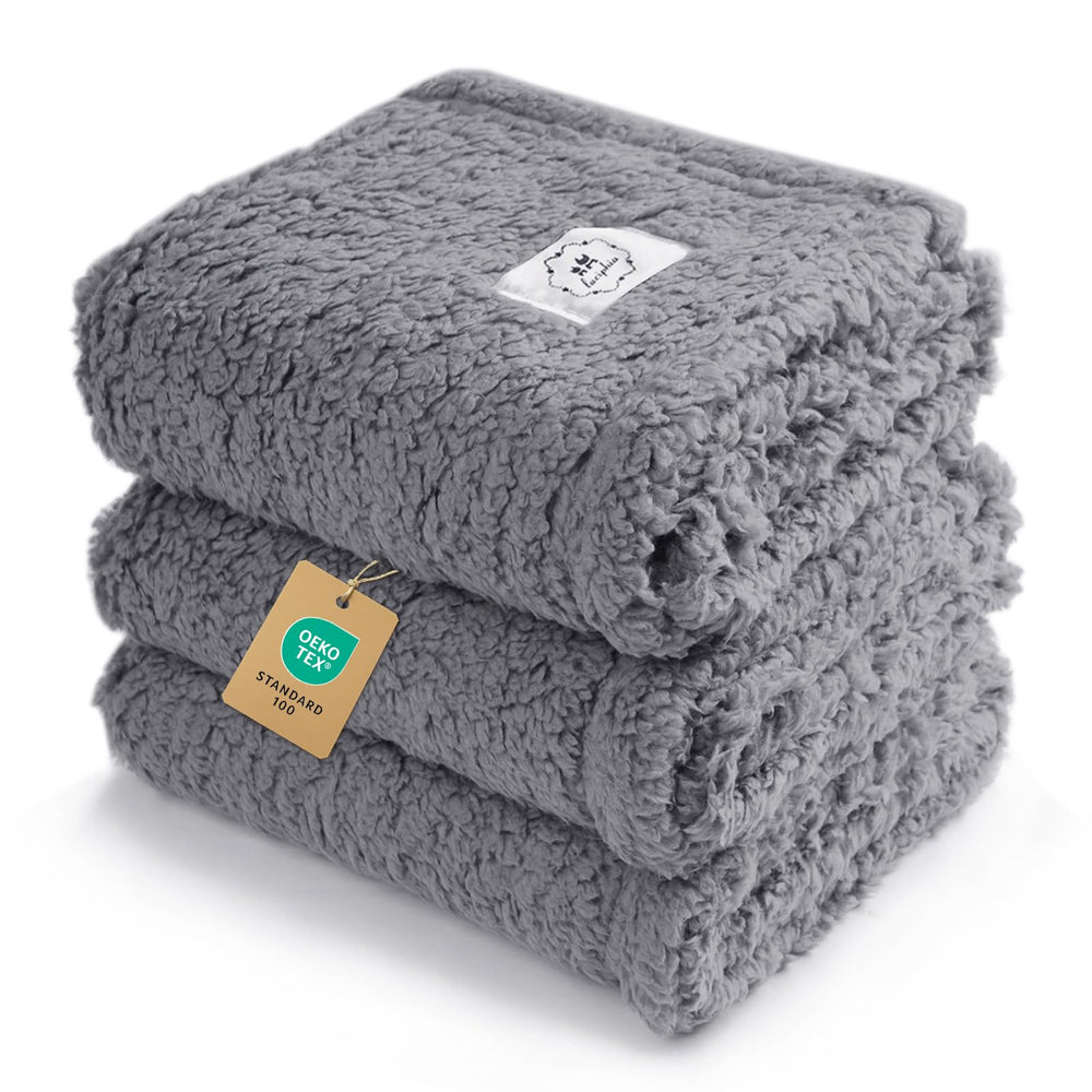 Luciphia emballage du lot de 3 plaids, protection multiple pratique