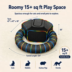 LUCKITTY tissu Oxford imperméable détail protégeant contre l'humidité