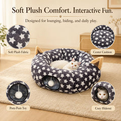 LUCKITTY coussin amovible visible pour nettoyage facile