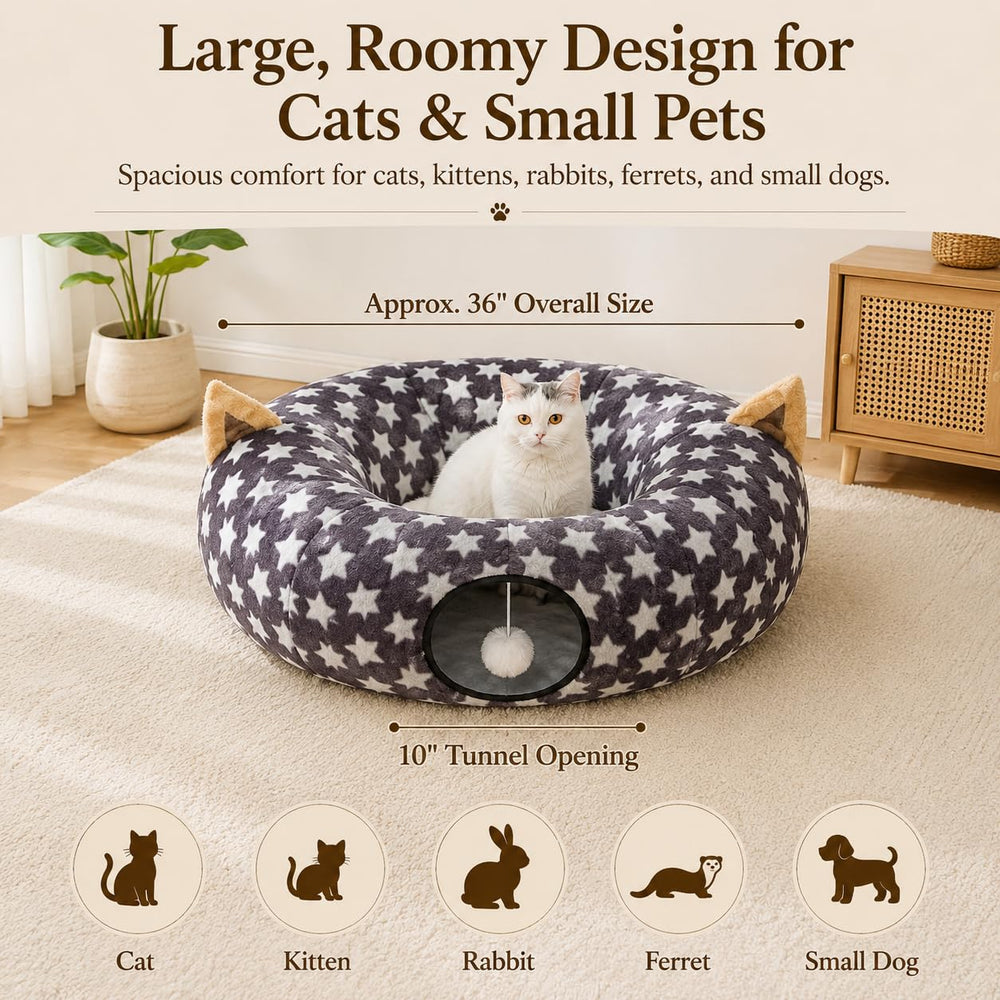 LUCKITTY comparaison taille montrant dimensions adaptées petits animaux