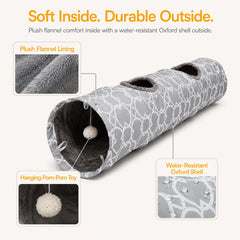 LUCKITTY tunnel plié pour rangement compact et gain de place