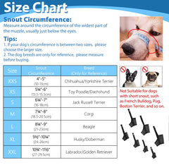 LUCKYPAW ensemble de trois tailles montrant options pour plusieurs chiens
