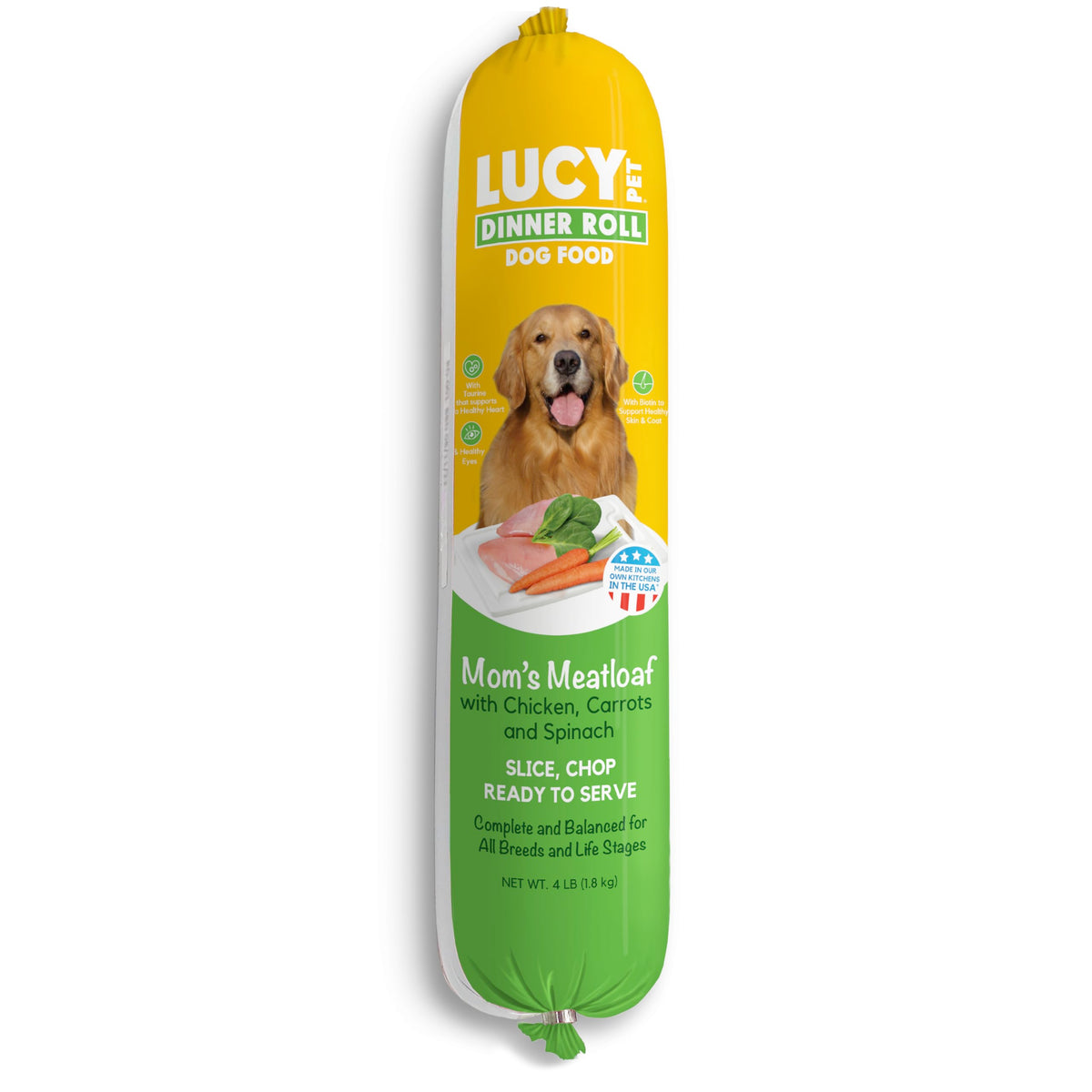 Lucy Pet emballage avant montrant le rouleau et information produit, assure praticité