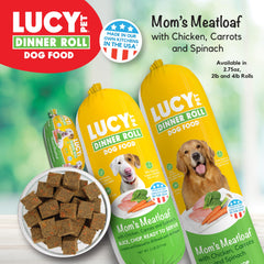 Lucy Pet rouleau tranché prêt à servir, facilite portions et appétence