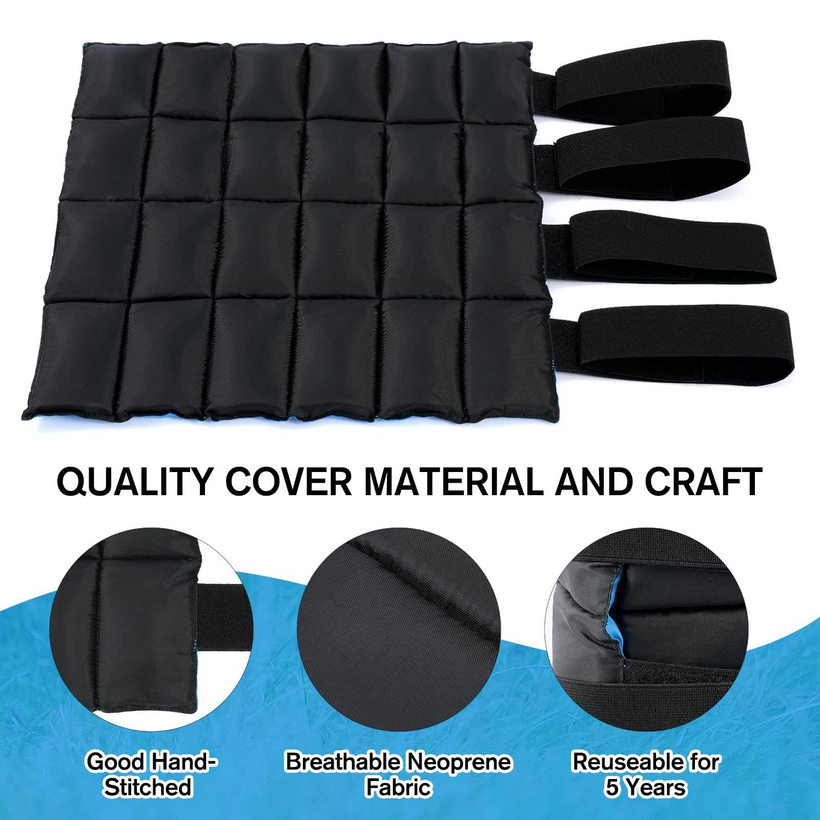 LUFFWELL texture mousse noire pour conservation de la chaleur