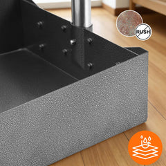 LUFFWELL profil du plateau large, grande capacité pour ramasser plus