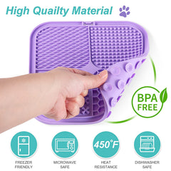 LUKITO chien utilisant le tapis, réduit l’ennui et facilite le toilettage