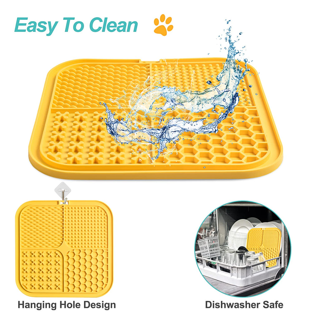 LUKITO tapis au panier supérieur du lave-vaisselle pour nettoyage facile
