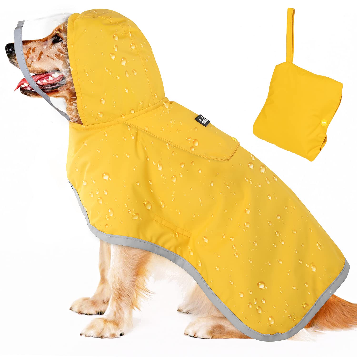 Lukovee manteau devant XL montrant coupe et protection