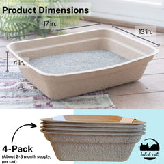 Luli & Cat bac utilisé en voyage, solution jetable pratique et hygiénique