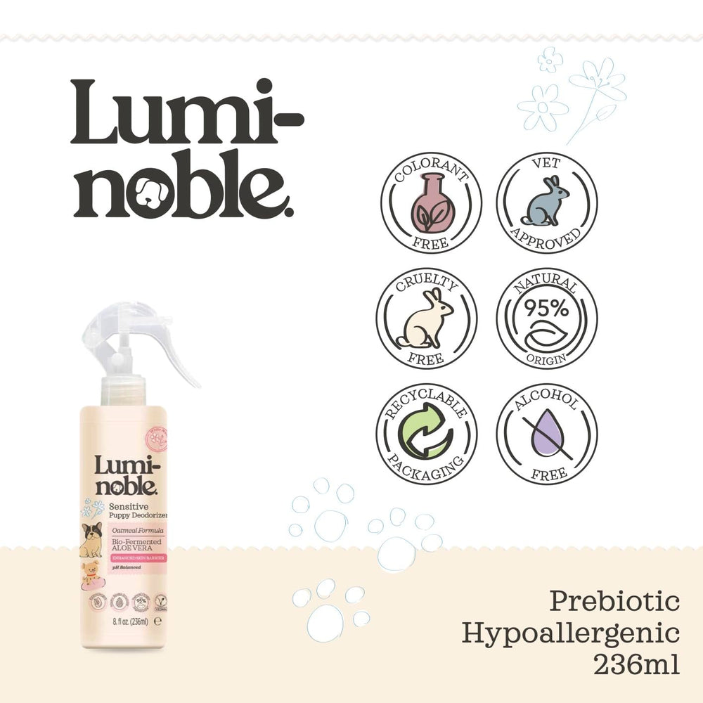 LUMI-NOBLE à côté d'un ruban de mesure pour visualiser l'échelle 8 oz