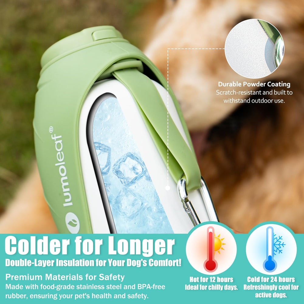LumoLeaf en usage randonnée offrant hydratation pratique en plein air