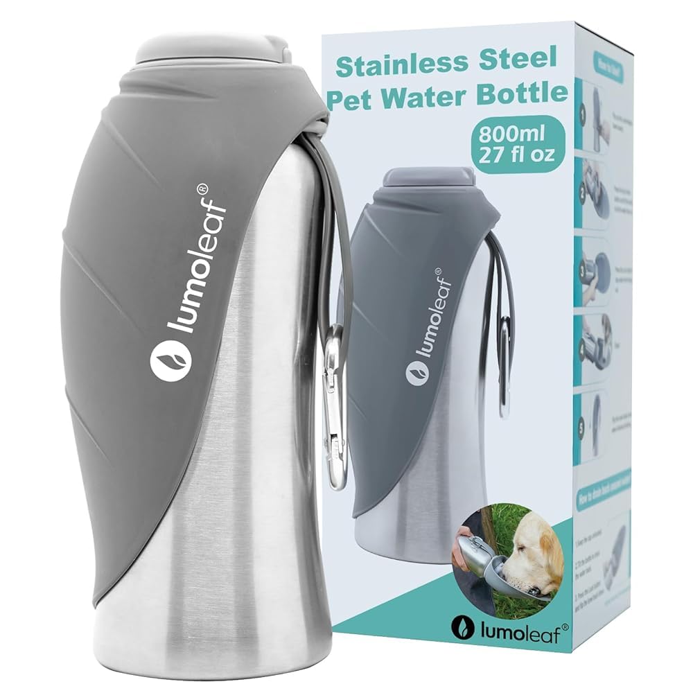 LumoLeaf gourde face avant montrant design compact et ergonomie