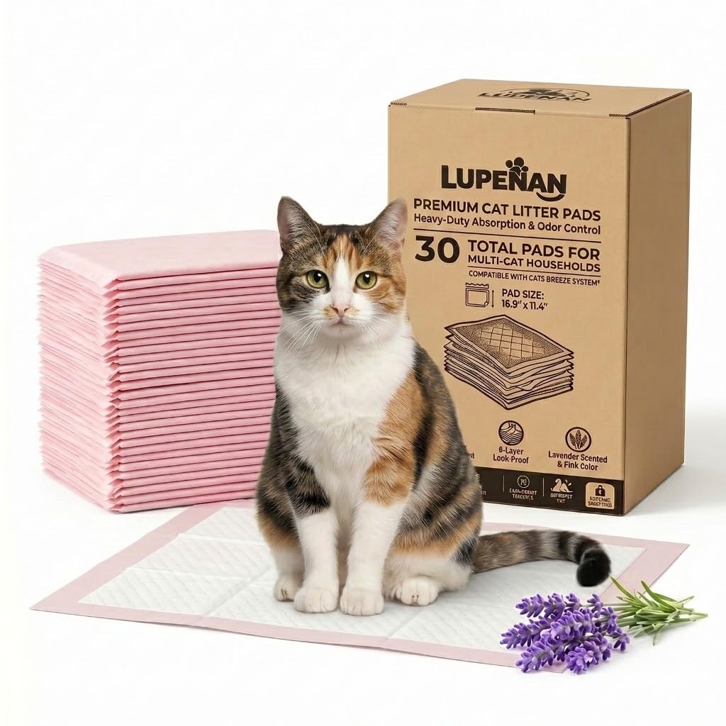 LUPENAN emballage frontal lot de 30 tapis absorbants pratique