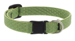 LupinePet collier Moss vue de face montrant boucles breakaway et confort