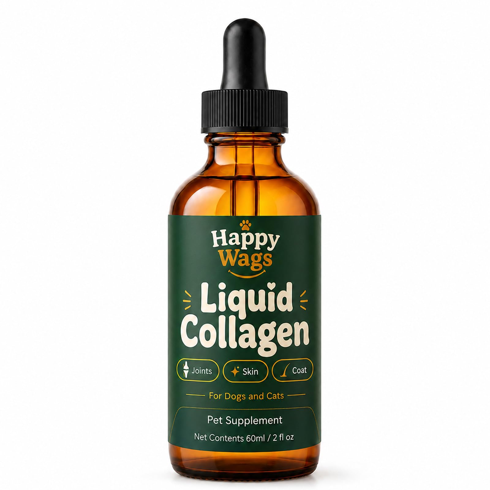 Luxloe HappyWags flacon avant montrant format compact pratique