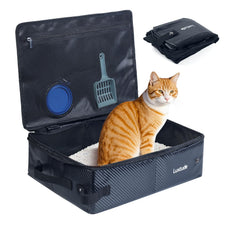 Luxtude vue avant du bac pliable pour transport et confort