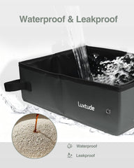 Luxtude matière PVC gros plan repoussant liquides et odeurs