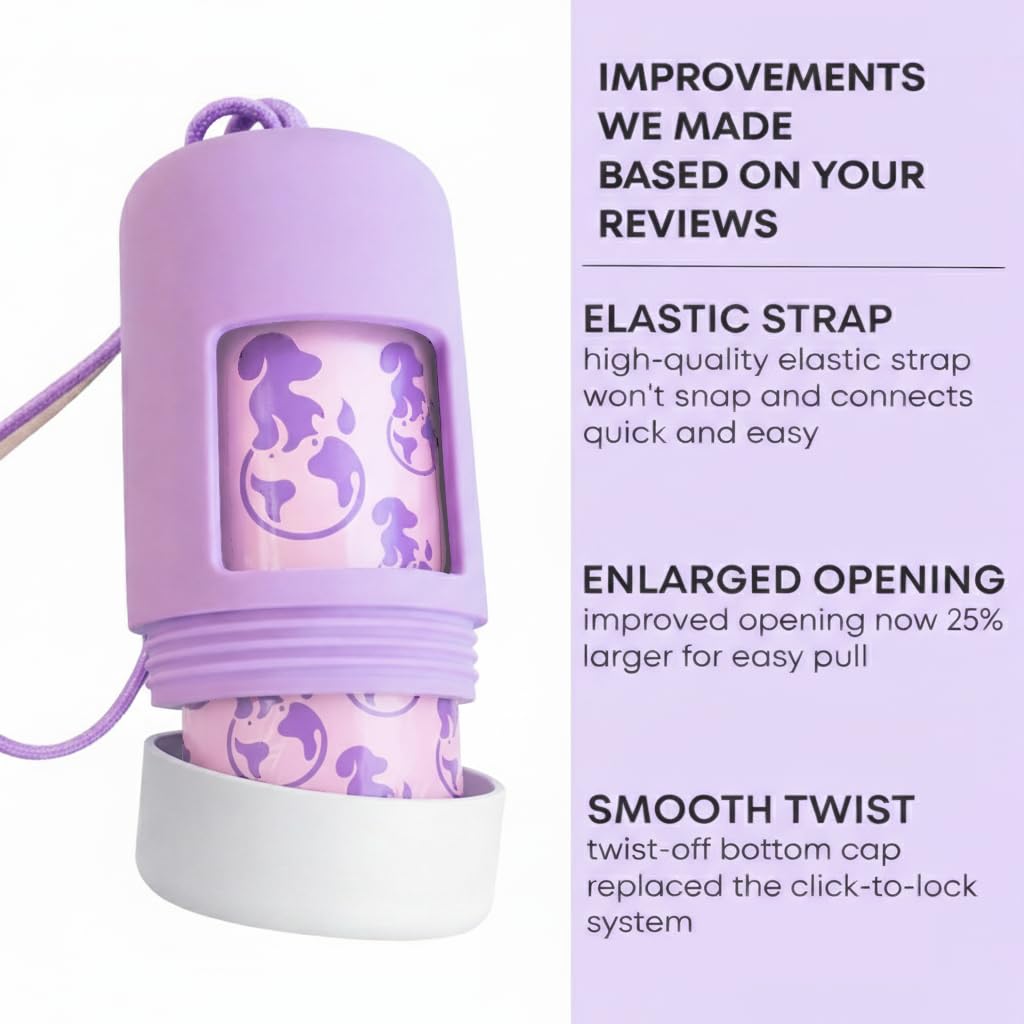 LuxurYou packaging coloré et lot de deux distributeurs présentés