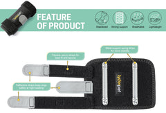 Lyderpet sangles Velcro ajustables, fixation sûre sans glissement
