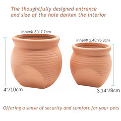 M2cbridge entrée du pot montre accès facile pour poissons