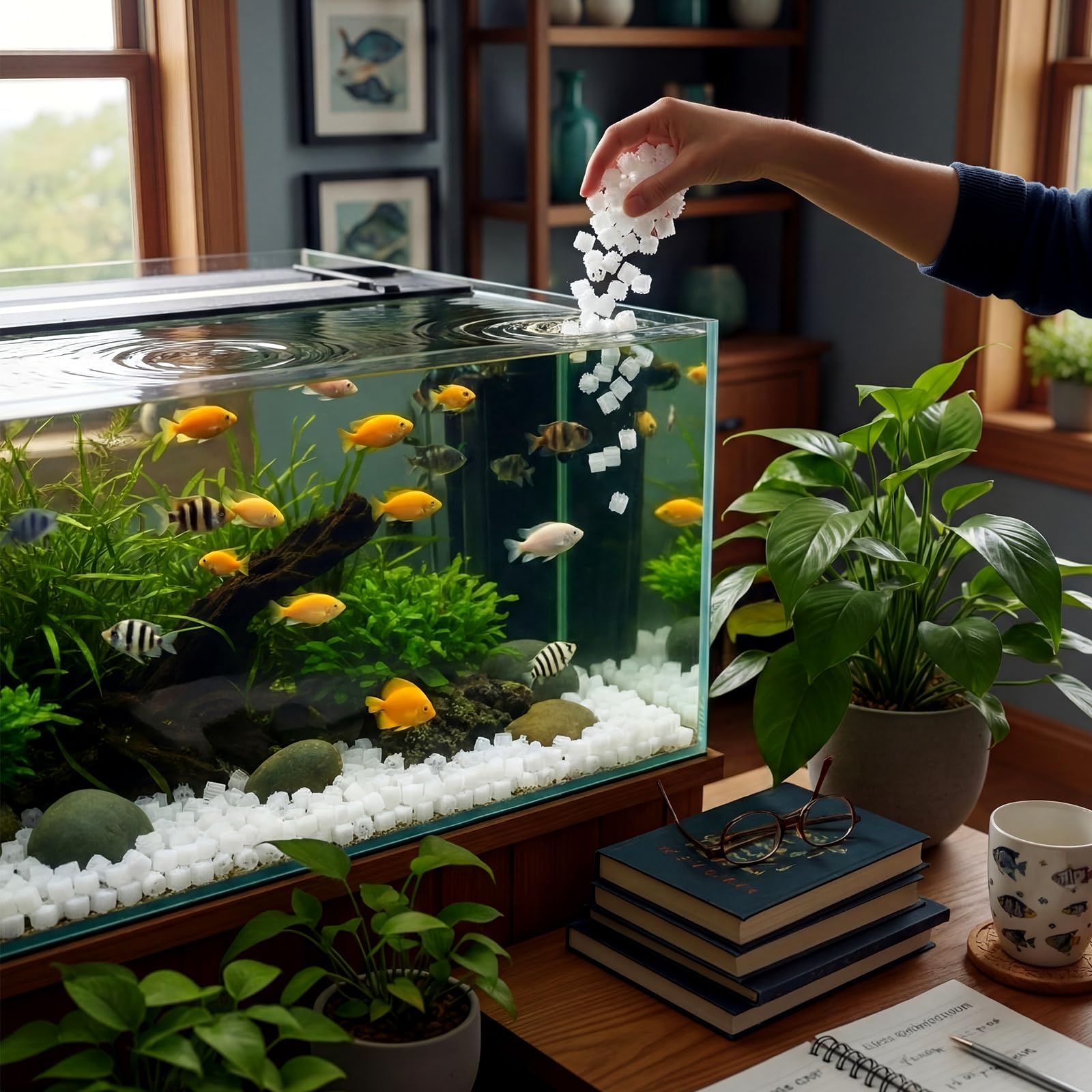 Maasechs K1 en action dans un filtre fluidisé améliorant la filtration mécanique et biologique