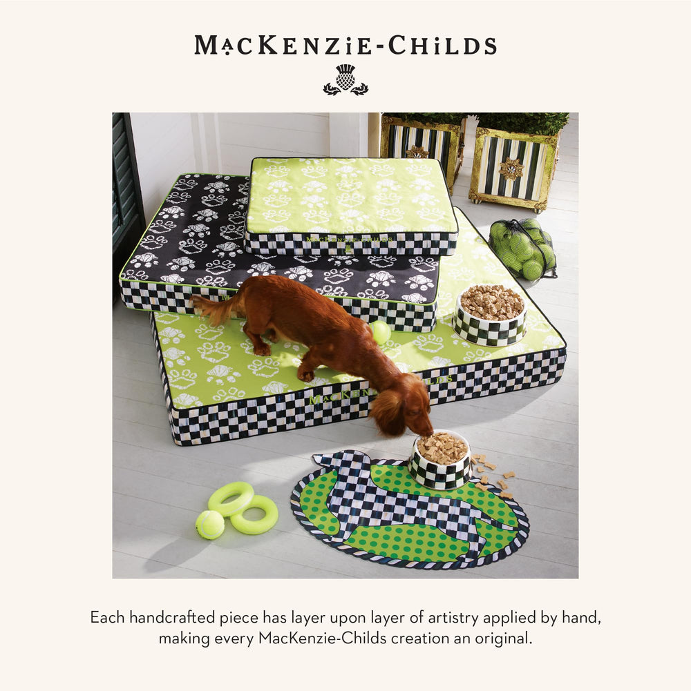 MACKENZIE-CHILDS gamelle présentée en cadeau, idée cadeau élégante