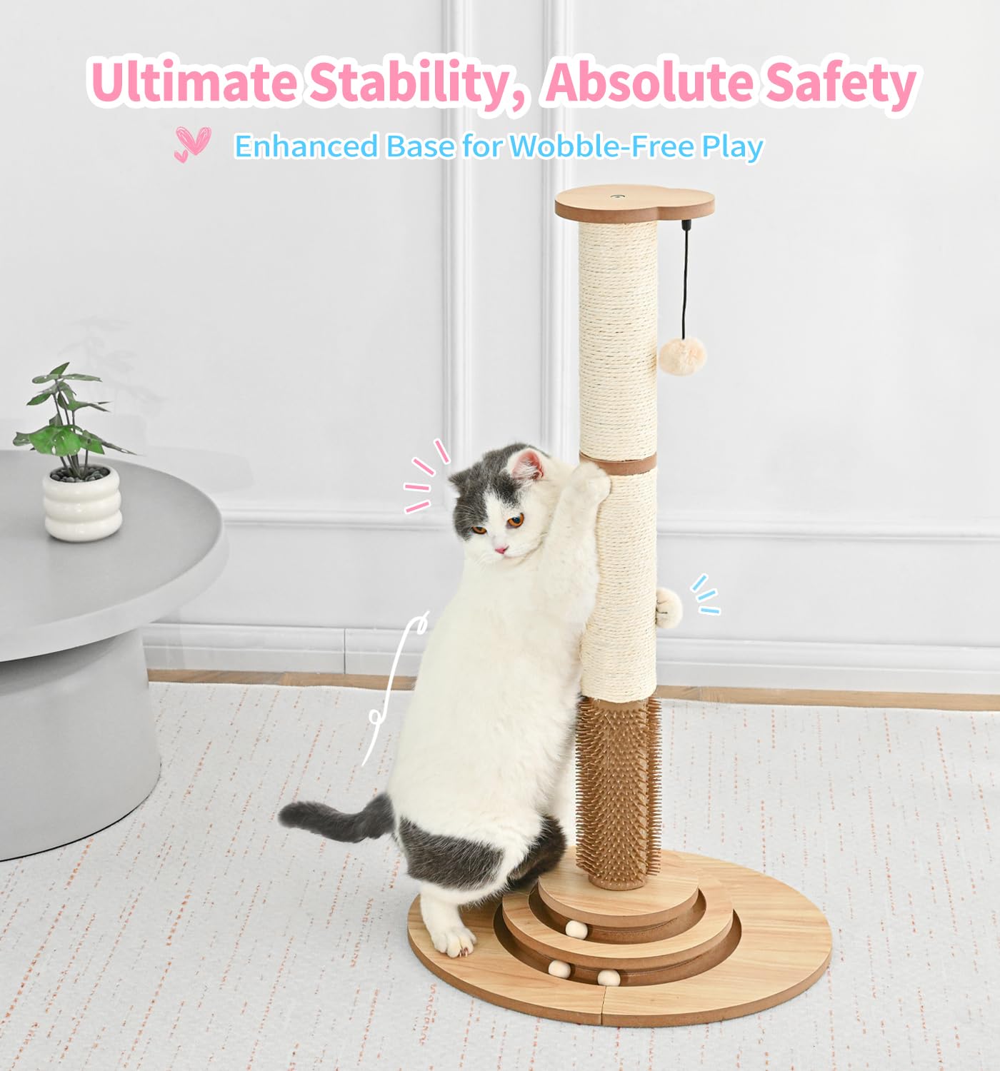 MADE 4 PETS base antidérapante et ventouse assurant sécurité pendant le jeu