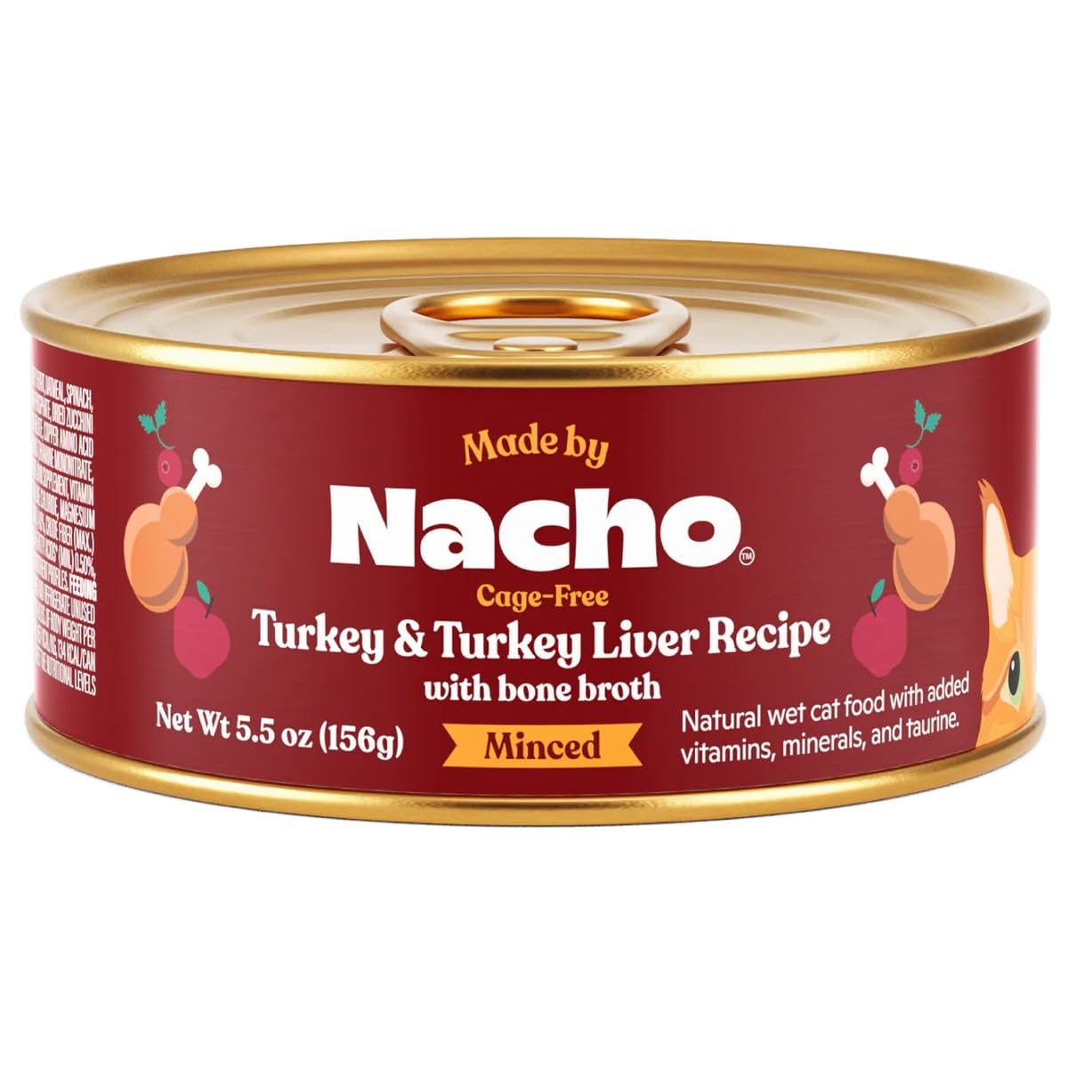 Made by Nacho boîte devant montrant l'emballage et bénéfice nutritionnel