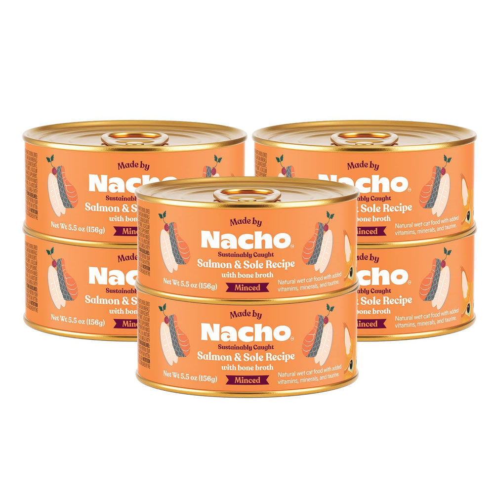 Made by Nacho boîte face montrant l'étiquette et l'appât visuel pour choix facile