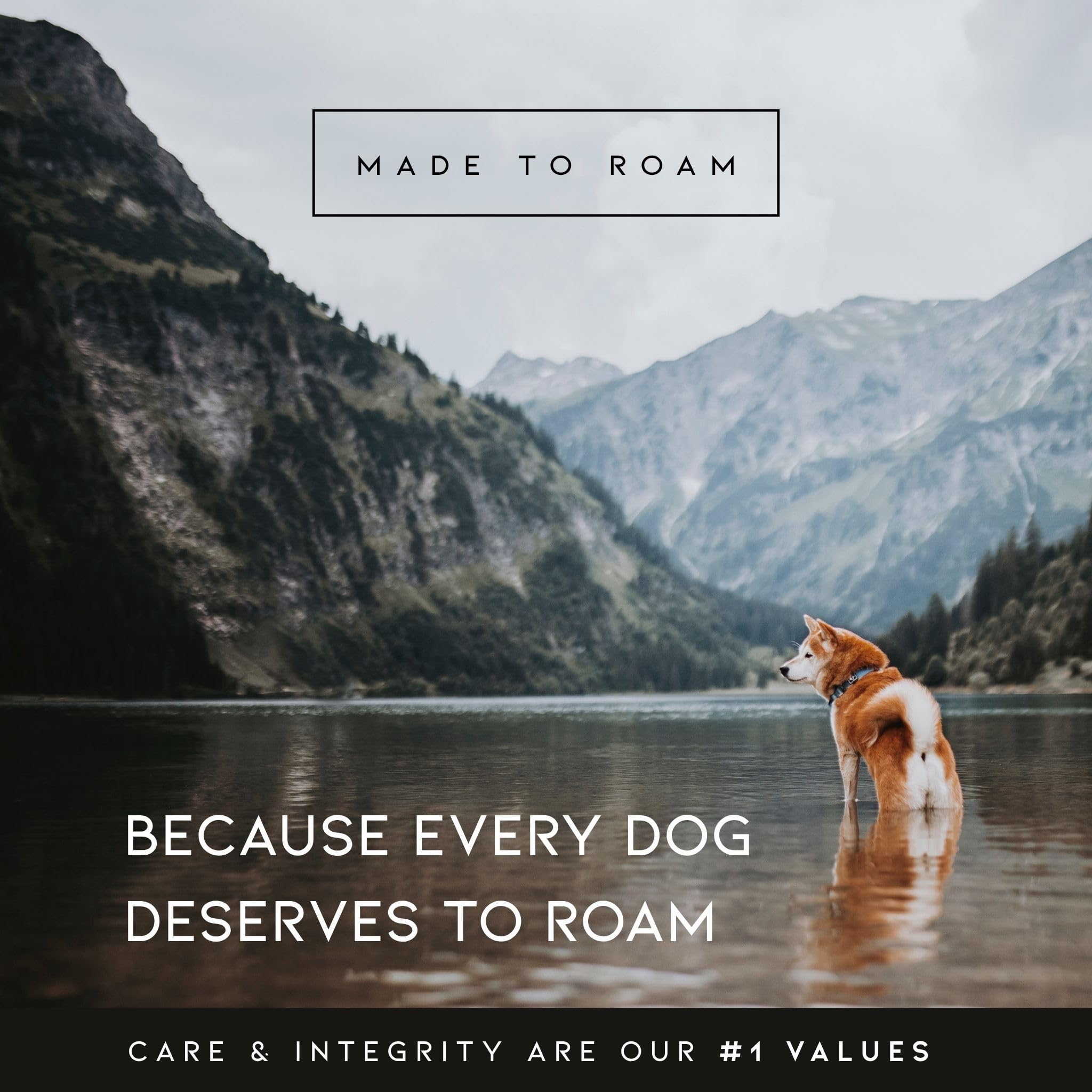 MADE TO ROAM comparaison taille montrant ajustement précis