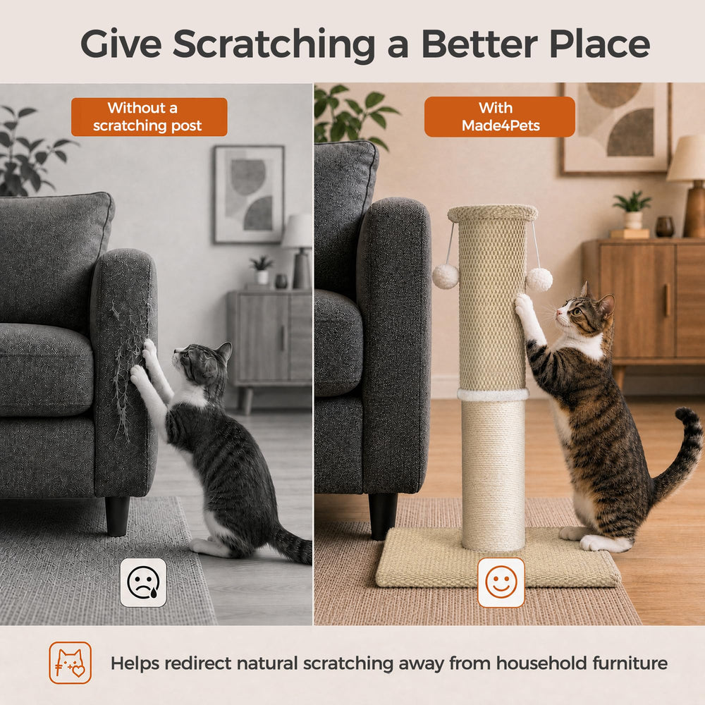 MADE 4 PETS balles suspendues remplaçables, stimulation et jeu actif