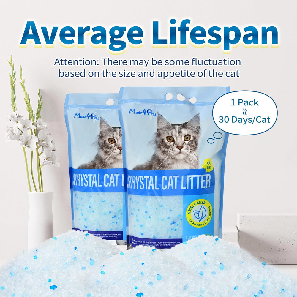 MADE 4 PETS comparaison de taille d'un sachet pour évaluer la quantité fournie