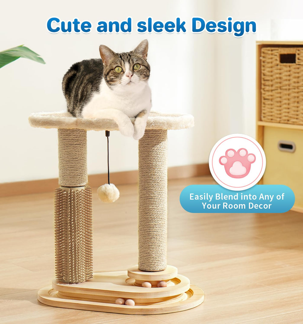 MADE 4 PETS griffoir en situation salon intégrant design compact