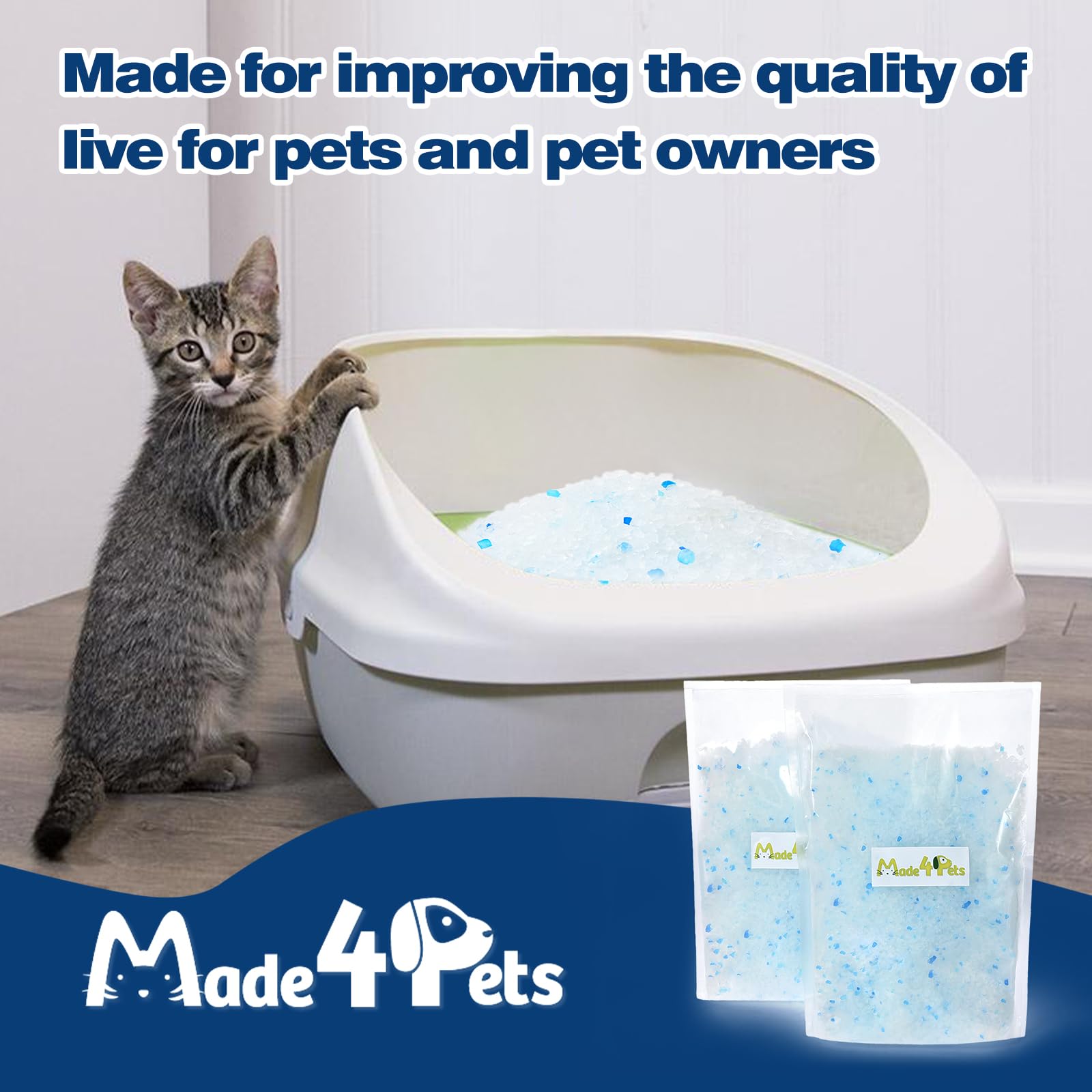 MADE 4 PETS mise en situation dans une salle de bain pour un intérieur propre